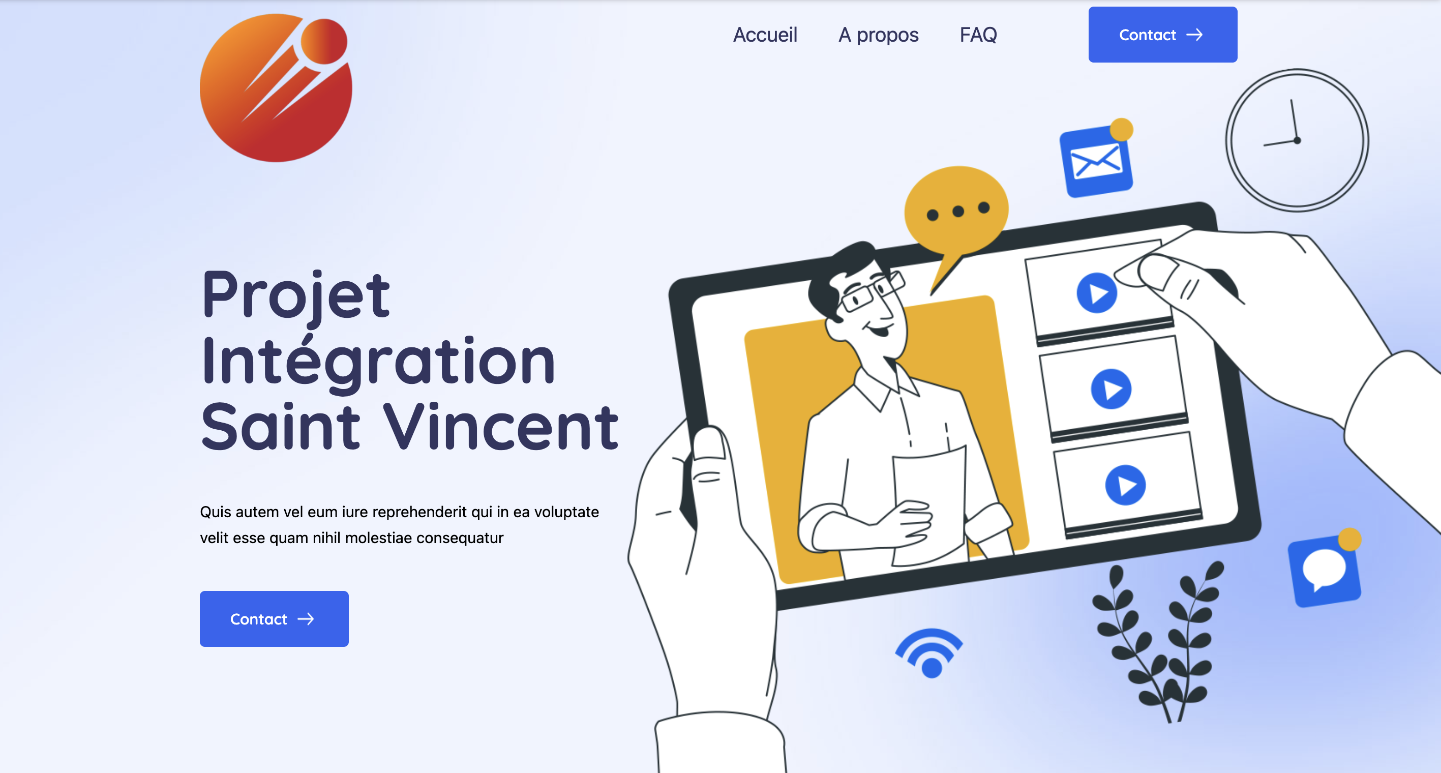 Projet d'Intégration Saint Vincent